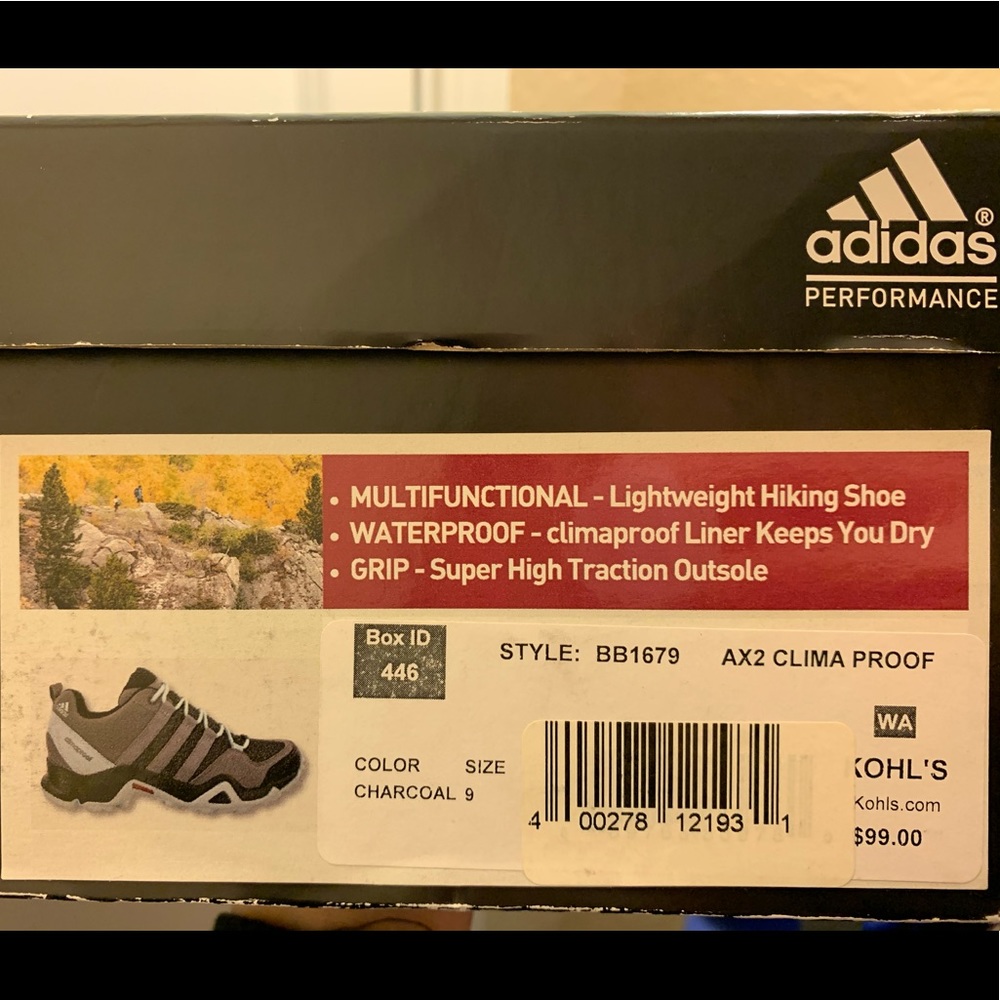 Adidas Waterproof Hiking shoes